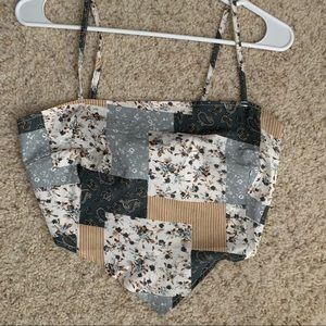Bandana crop top
